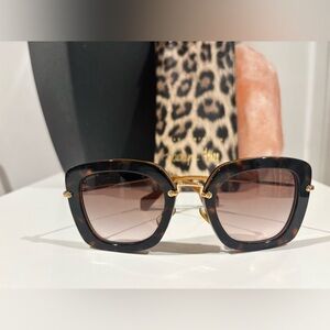 Miu miu Tortoise Shell Sunglasses